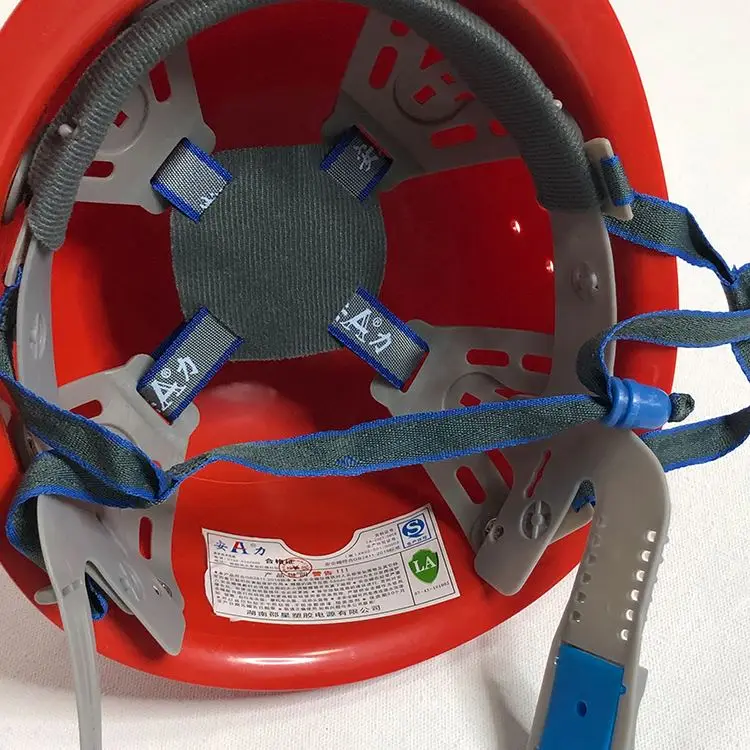 High quality plastic fire construction work wear safety helmet