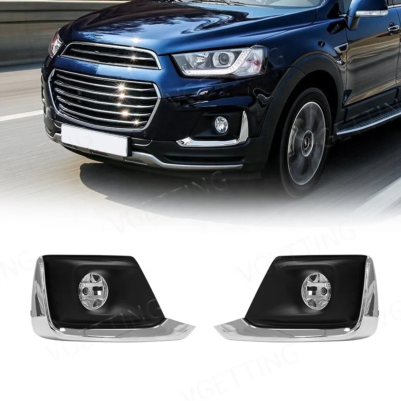 Car Accessories Waterproof Halogen Front Bumper Driving Lamp Fog Light Kit For Chevrolet Captiva 2016 2017 2018 2019