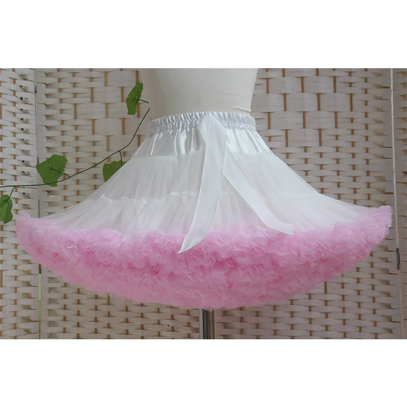 New style high quality polyester children short tulle tutu mini Layers skirtPettiskirt  for   girl