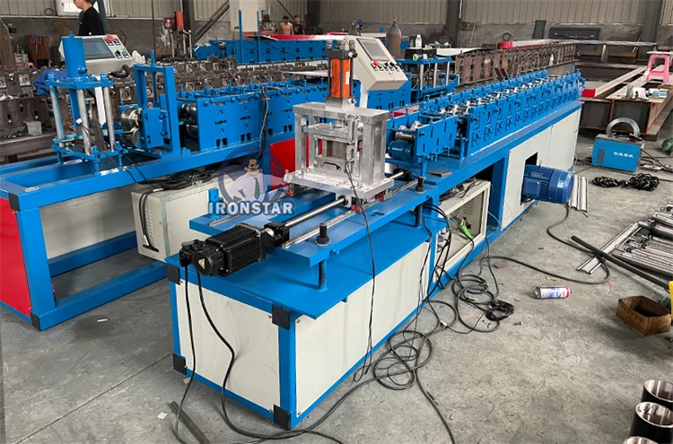 IRONSTAR Sectional Panel for Electric Operated Dynamo Full Automatic Security Rated Roller Garage Door Forming Machine
