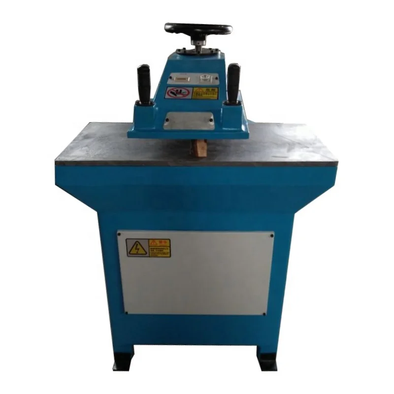 Hydraulic manual swing arm wiping rag cutting machine