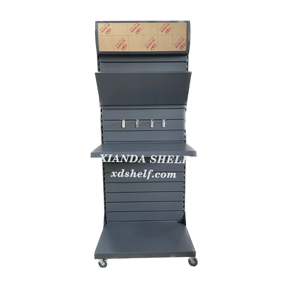 Tools Store tools cabinet Storage rack work station workbench building tools slatboard slat panel display rack with wheel