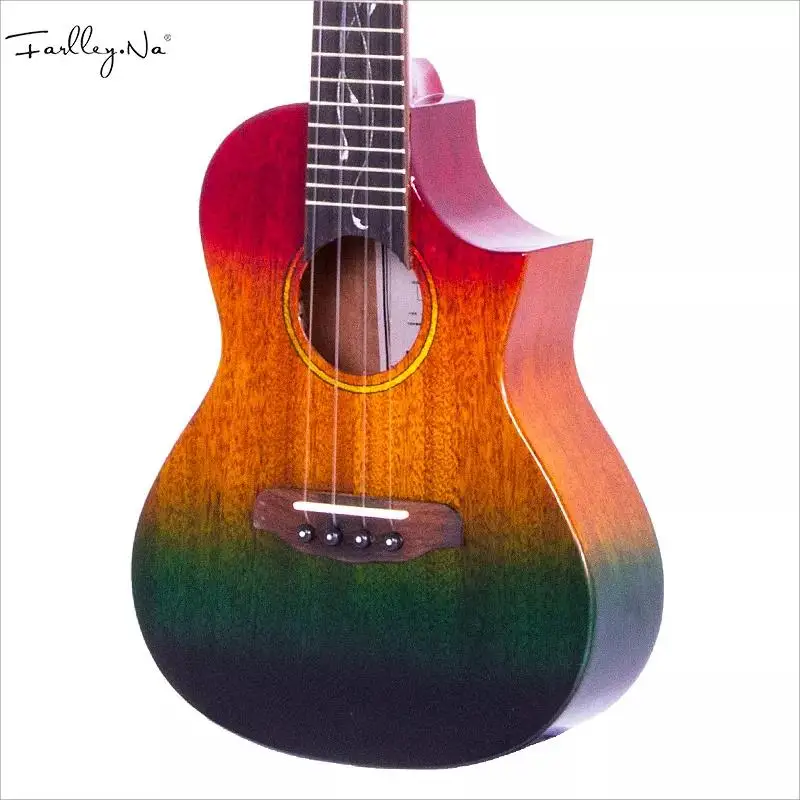 GALYDA Tenor Acacia Wood Baritone 26 Inch Baritono Mahogany Veneer Ukulele