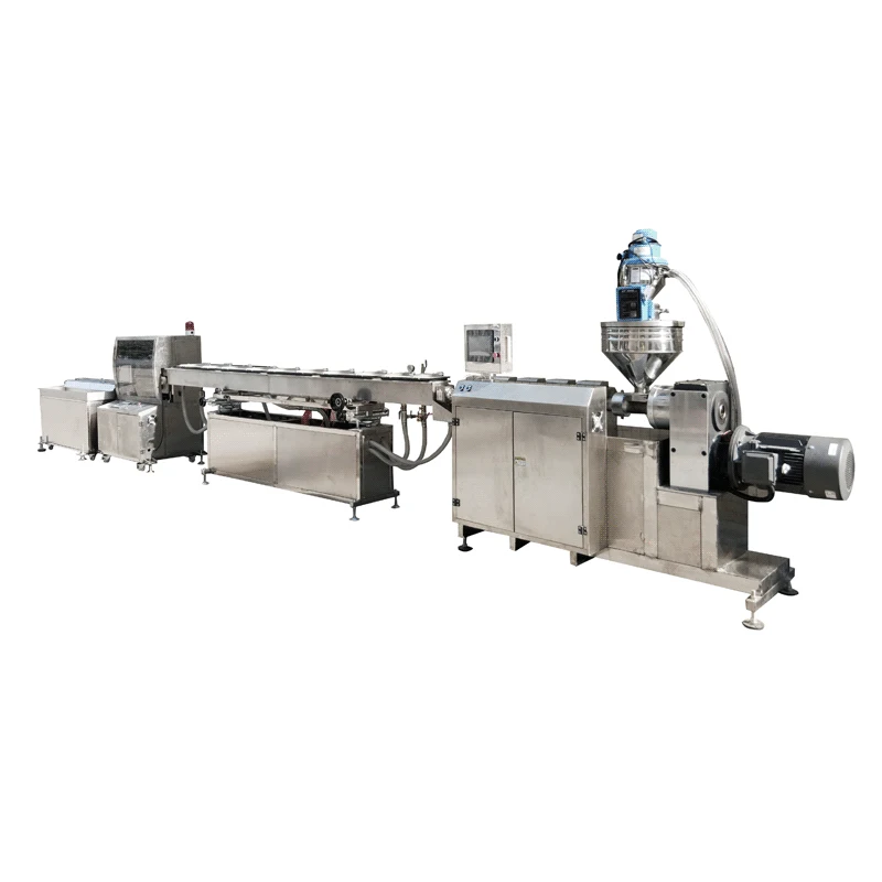 TPU IV catheter extrusion line  medical tube making extruder  IV catheter making machine