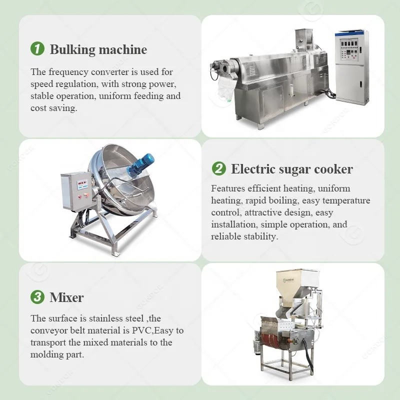 Snack Cutting Table Food Beverage Extruder Protein Aut Hot Sale Nutritional Entry-Level Cereal Bar Make Machine