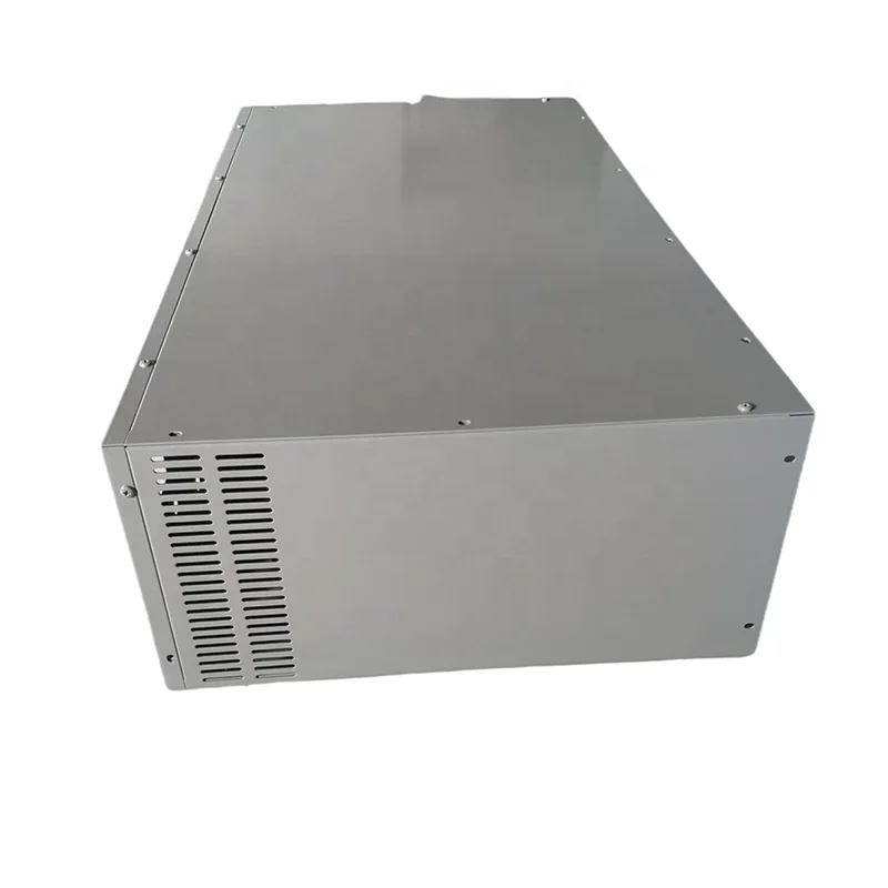 High quality anodized extrusion extruded aluminum enclosure box litter box enclosure mounting plate for enclosure box