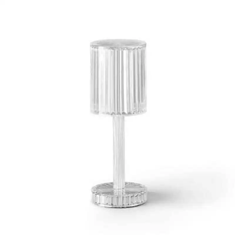 Charging Stepless Dimming Diamond Lamp Bedroom Night Bedside Lamp Line Crystal Decoration Maison Atmosphere Lamp