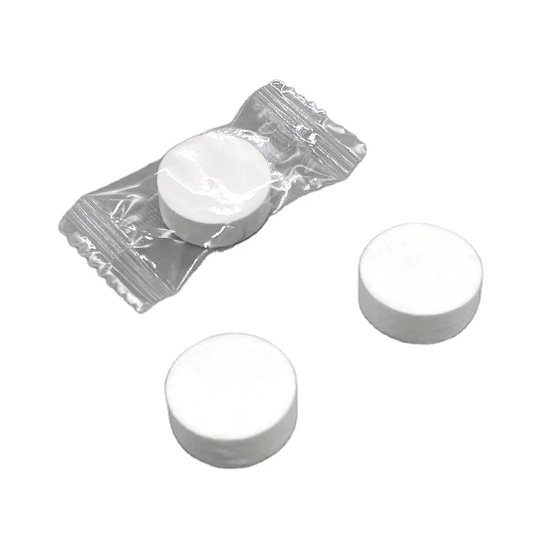Custom Disposable Compressed Hand Towel 10 pieces Packing mini pocket tissue compressed towel tablets