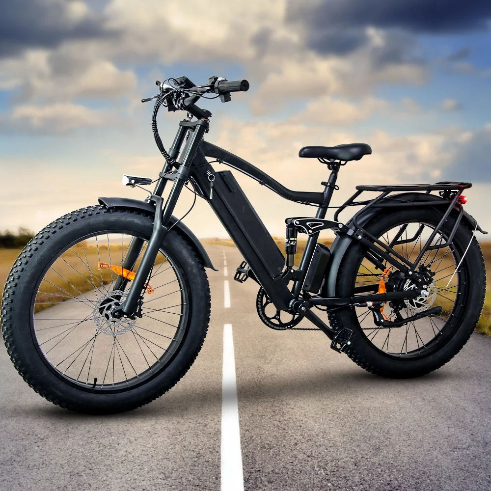 speciality city bicycle 7 speed 48v Electric Road Bike 26 Wheel Size Electric Mountain fat tire bicycle electric bike adult