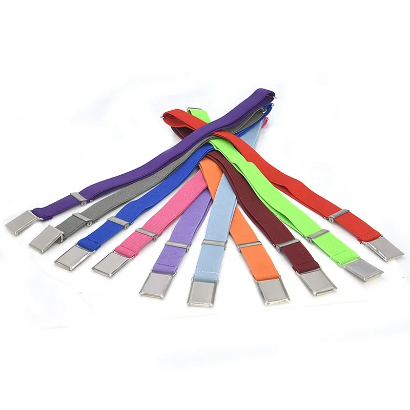 Wholesale no hassle stretch elastic girls waist kids buckle-free belt