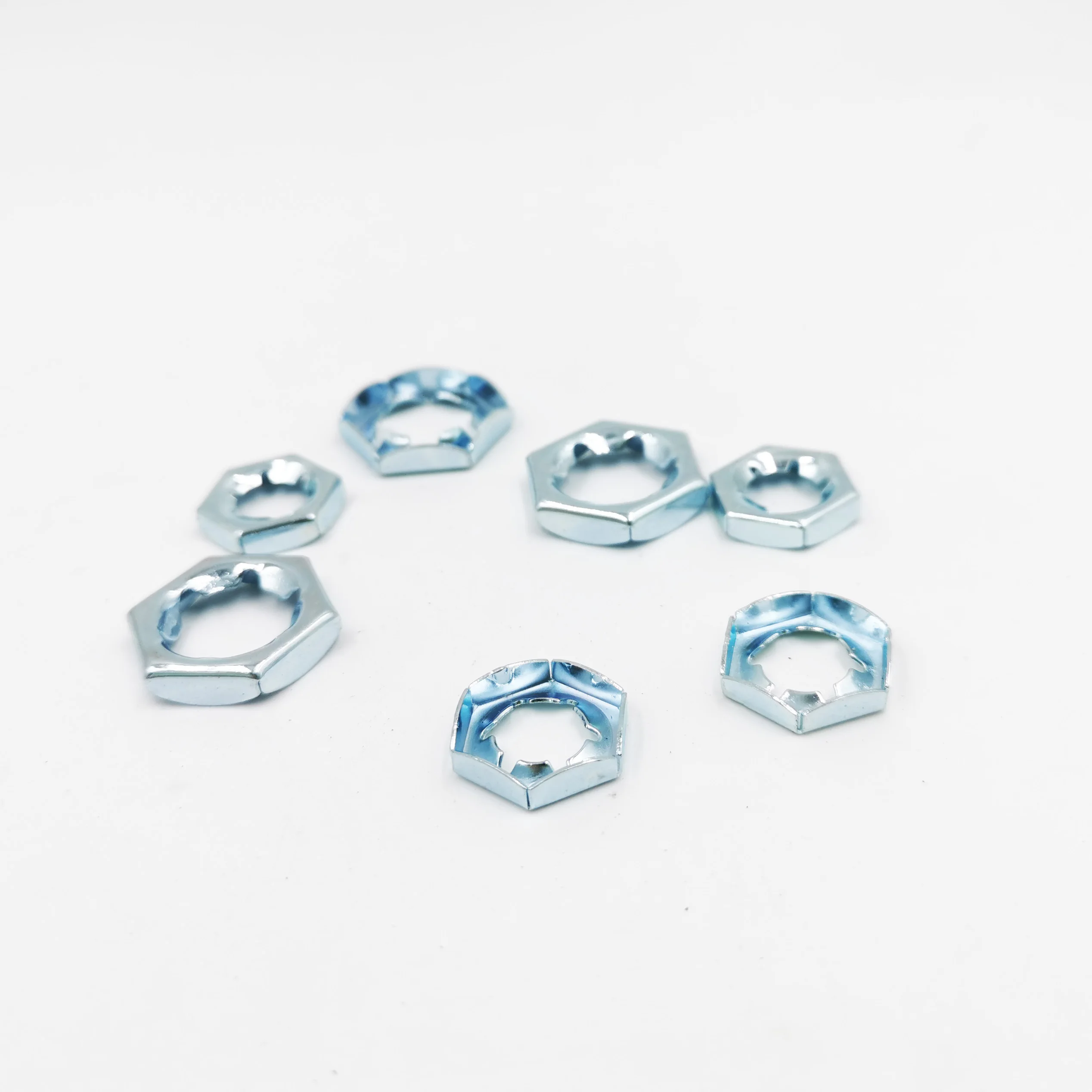 DIN 7967 self-locking nut stainless steel Counter Nut hex self-lock tight nut