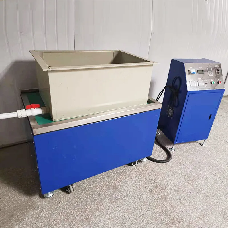 Die casting part deburring machine magnetic zinc/zamak/aluminium deburring machine