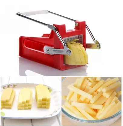 Hot Potato Kitchen Gadget Mini Potato Slicer Mini Potato Chip Cutter Multi-function Vegetable Slicer Plastic Eco-friendly
