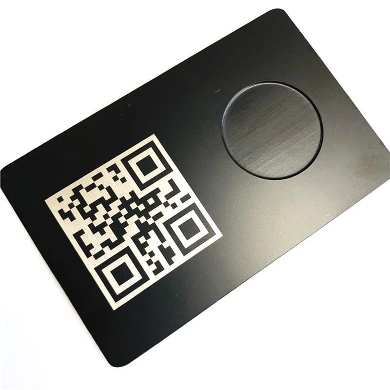 Черная Кредитная карта на заказ размер членства Nfc визитная