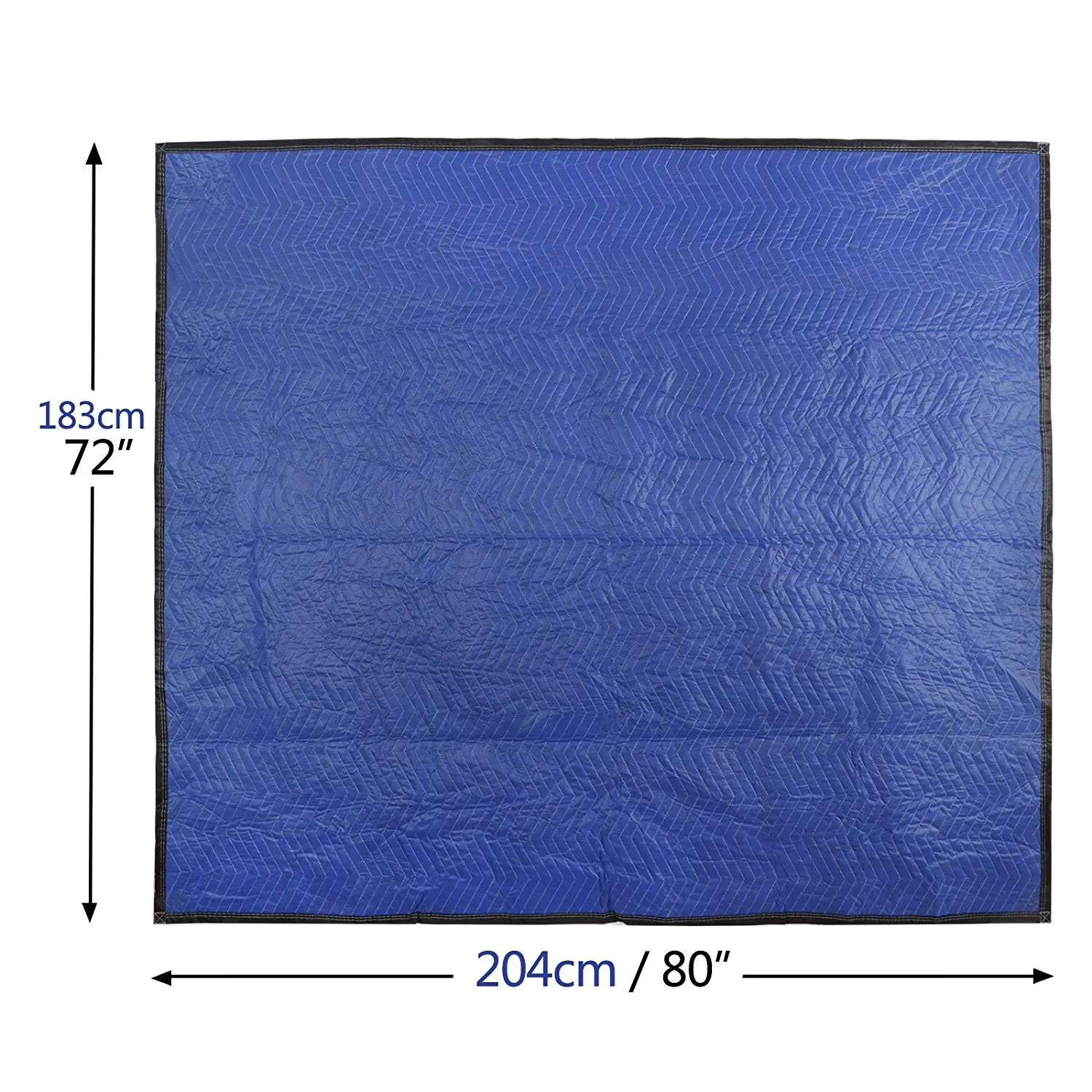 Moving Blanket 72 x 80 Inch Non-Woven Pad Furniture 100% non-woven cloth and recycled cotton pad