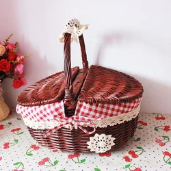 SanWei Minimalist Style Gift Baskets In Bulk Wicker  Picnic Basket  Wicker Baskets