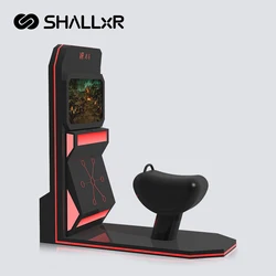 SHALLxR Fun Amusement Park Exciting Game VR Horse Riding Simulator Robot Electric Ride On Horse