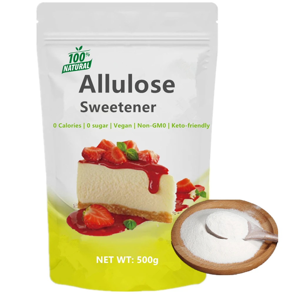 Calorie-free Natural Sugar Replacement monkfruit Allulose/ Non gmo Allulose sweetener / Allulose powder