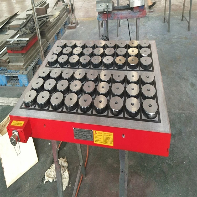 Electric Permanent Magnetic Chuck for CNC milling machine