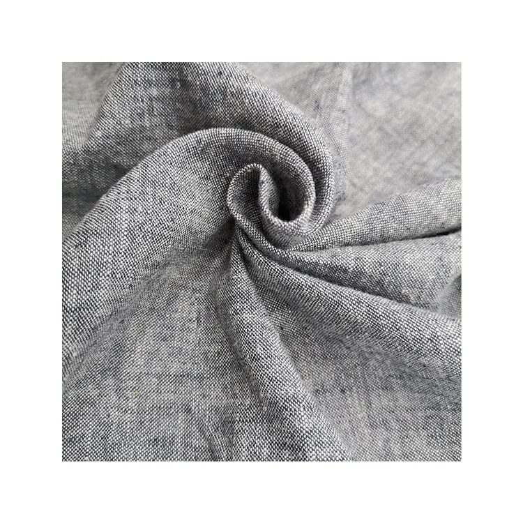 
Quality Assurance Best Price Customized Colors and Patterns Linen Clothing Linen Fabric 55%Linen 45% Cotton 