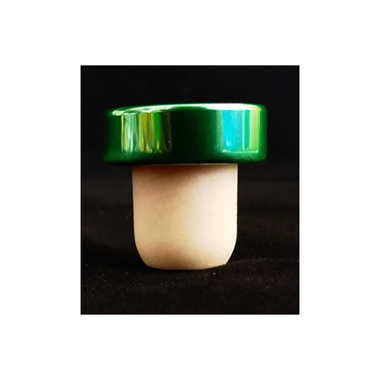 Factory Direct Essential Oil Bottle Use Glass Ball Shaped Wine Cork Stopper Wooden Cap Synthetic Cork Synthetic Cork