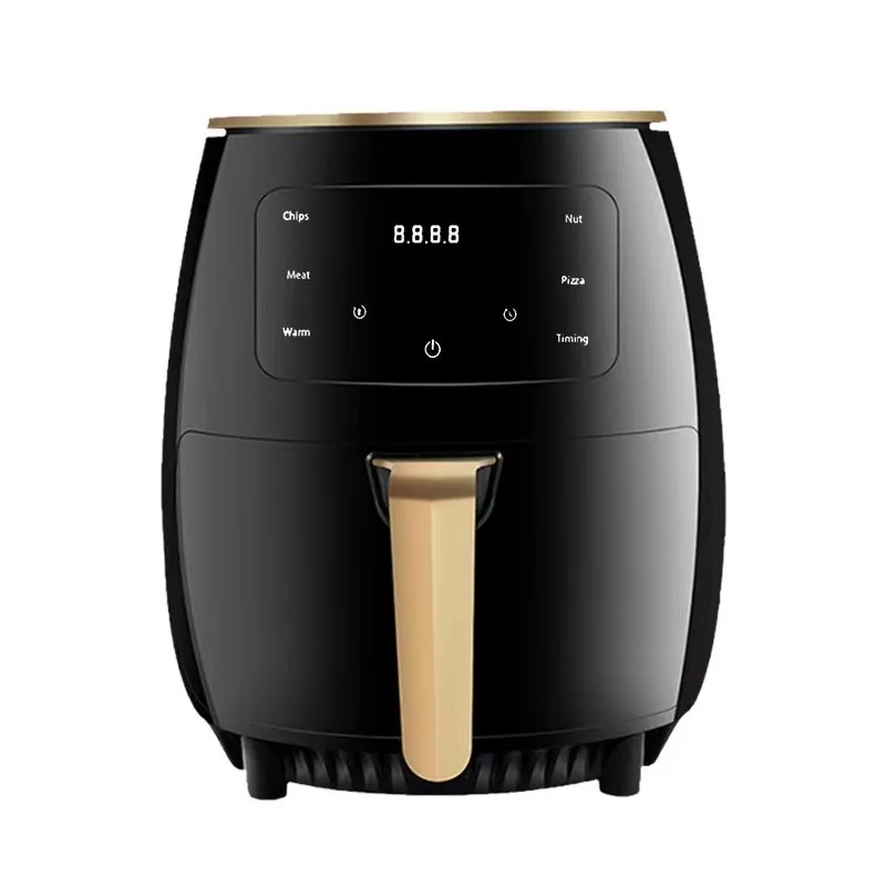High Quality 6L Multi-Functional Smart Air Fryer Oven Dual Digital Power Displaying Factory Wholesale 220-240V