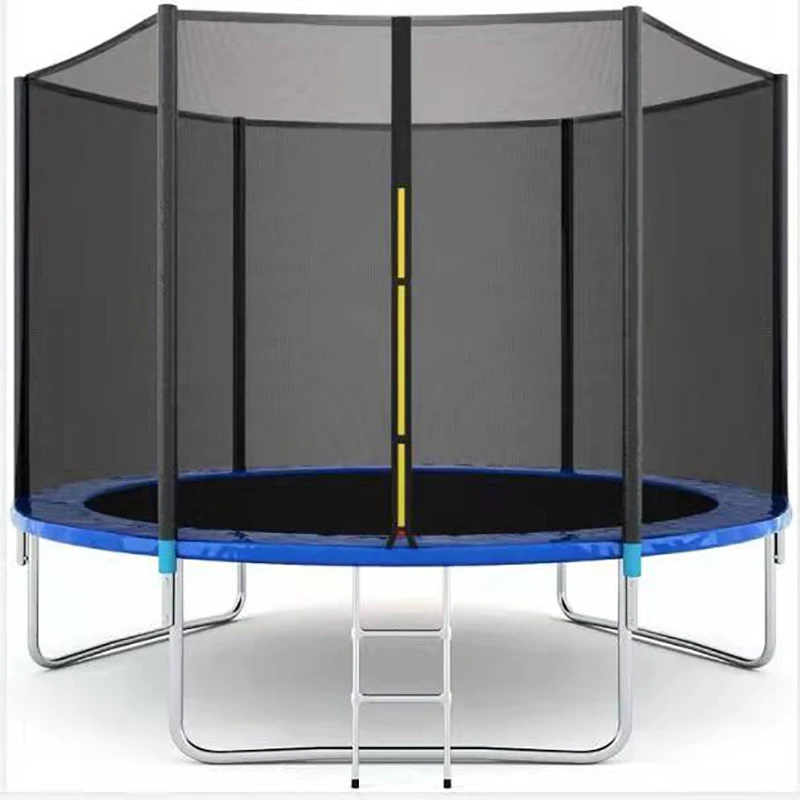 round trampoline with net for family PP mat trampoline