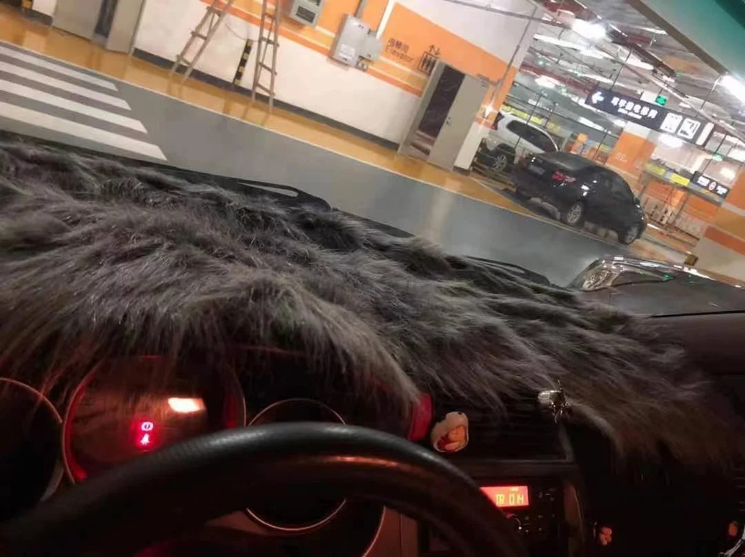 Marcan Car Dashboard Cover Instrument Platform Mat Fit for All Car Dashboard Mat Pad Dash Fur Car Shade Dash Board Cover