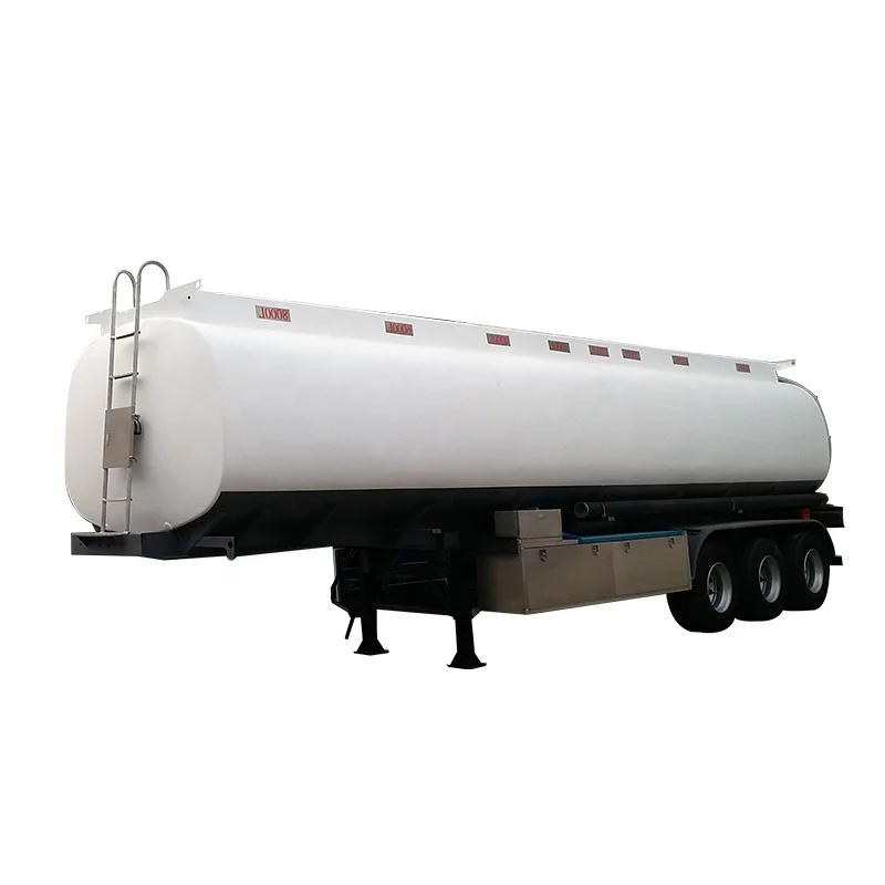 China 3 Axles Carbon Steel/Stainless Steel/ Oil/Fuel/Gasoline/Diessel Tank Truck Trailer Price