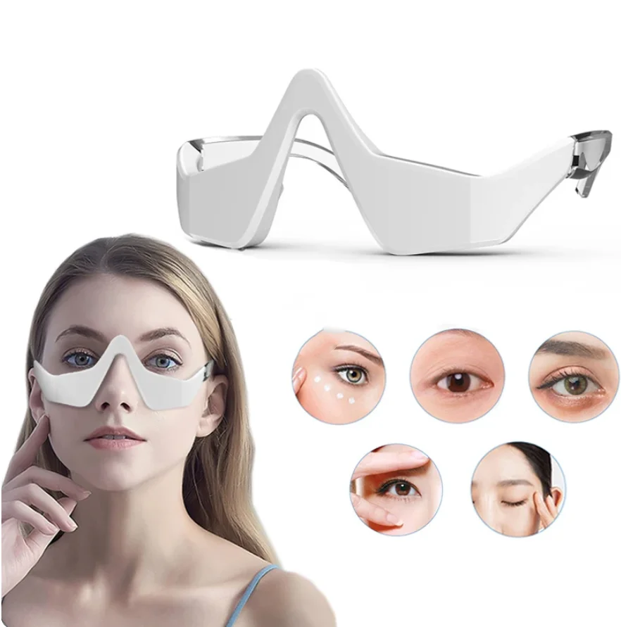 3d Rf Ems Wireless Eye Lift Beauty Machine Eye Massage Red Light Therapy Eye Massager