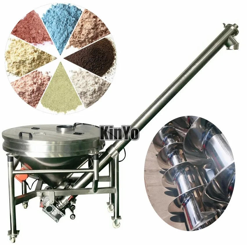 High Quality Stable Performance All Stainless Steel 304 2260w Automatic Screw Feeder Machines