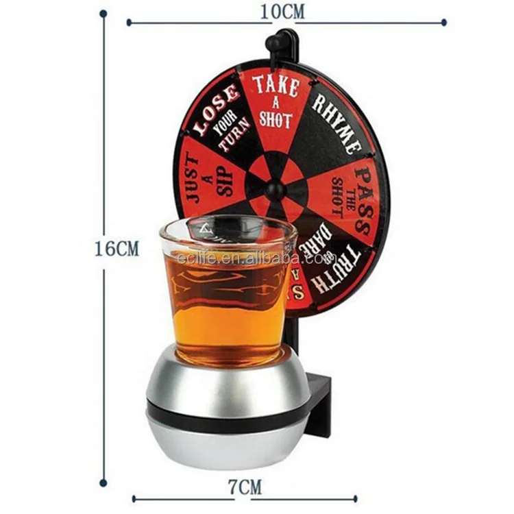 Drinking Game Fun Party Casino Roulette Drink Spinner Spin The Wheel