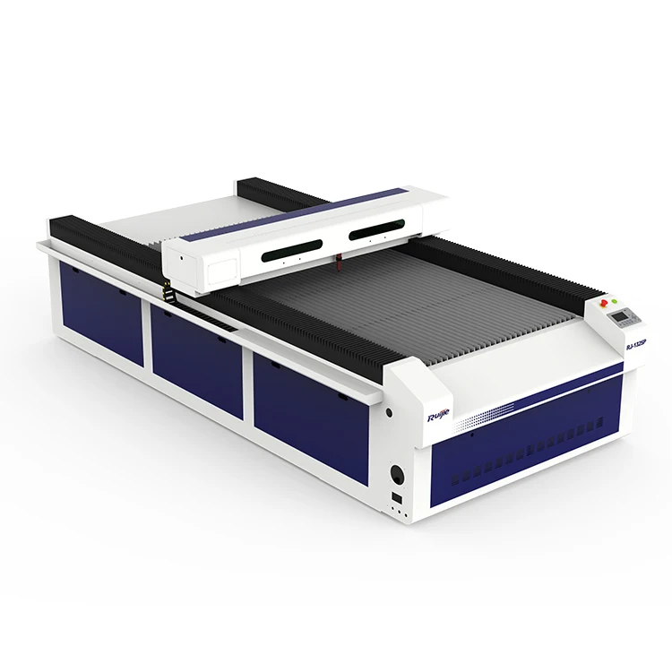 Ruijie 100w co2 wood cnc carving machine marble laser engraving cutting machine for fabric stainless steel sheet