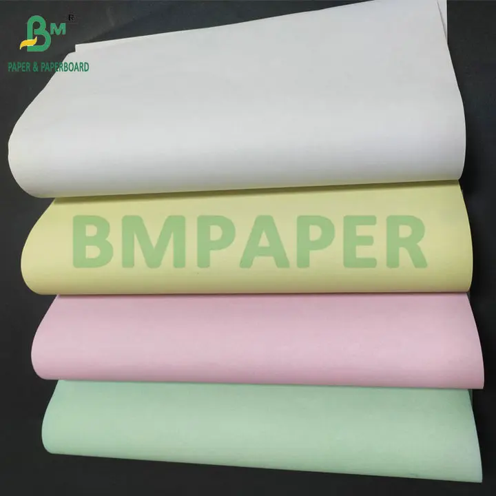 50g 55g CB CF CFB Carbon-Free Bill Paper White Blue Yellow Color