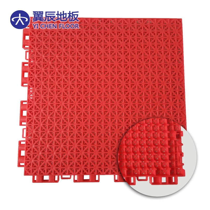 pp outdoor floor interlocking plastic interlocking tile