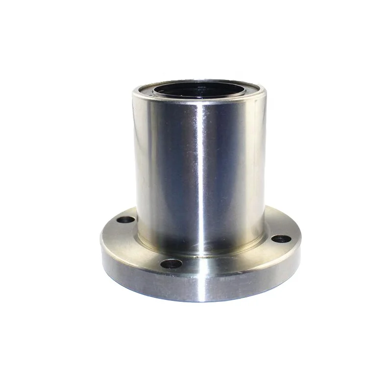 Flanged linear motion rail slide block ball bearing LMF25UU MF30UU
