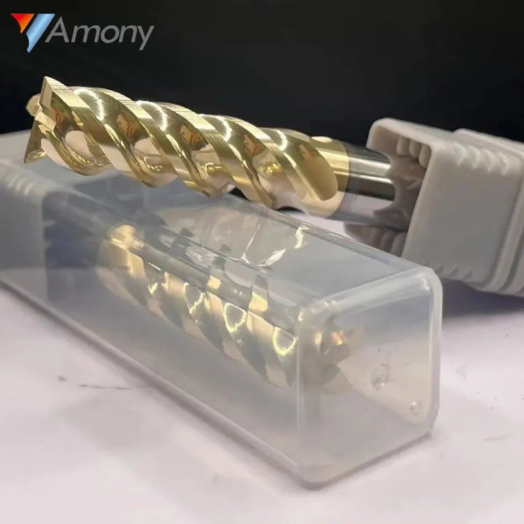 Best Price Milling Cutters Carbide End Mill Coating Dia. 3mm 4mm For Cutting Titanium Alloy