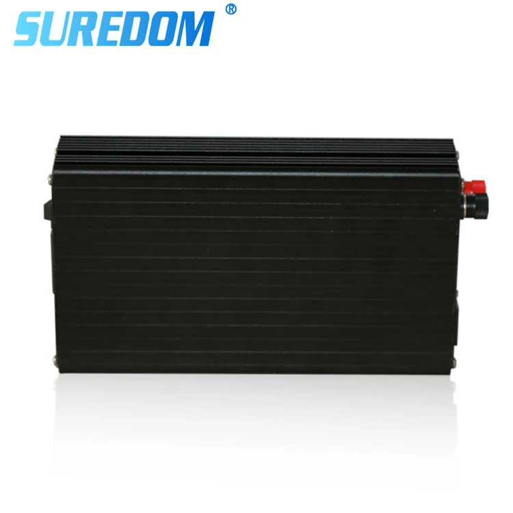SUREDOM Factory DC To AC 24v UPS Inverter 500w 700w 1050w 1500VA AVR Sine Wave AC Power Inverter with Charger