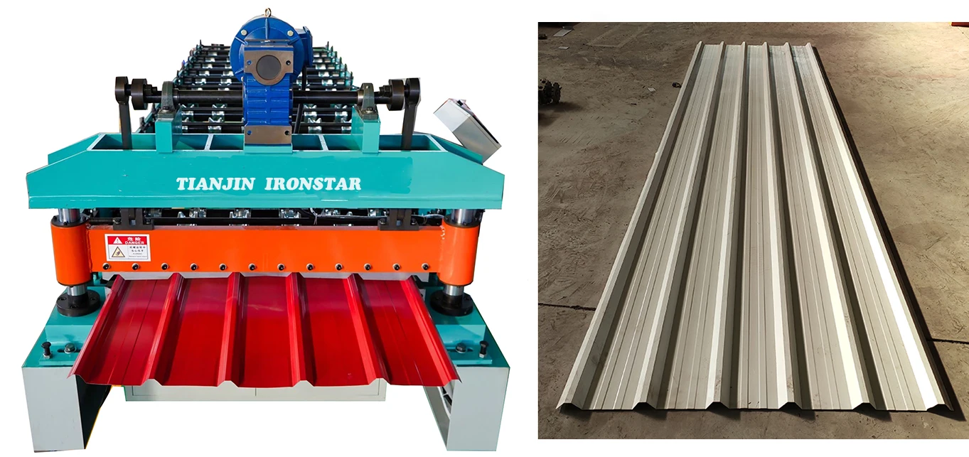 Double Deck Color Steel Machine