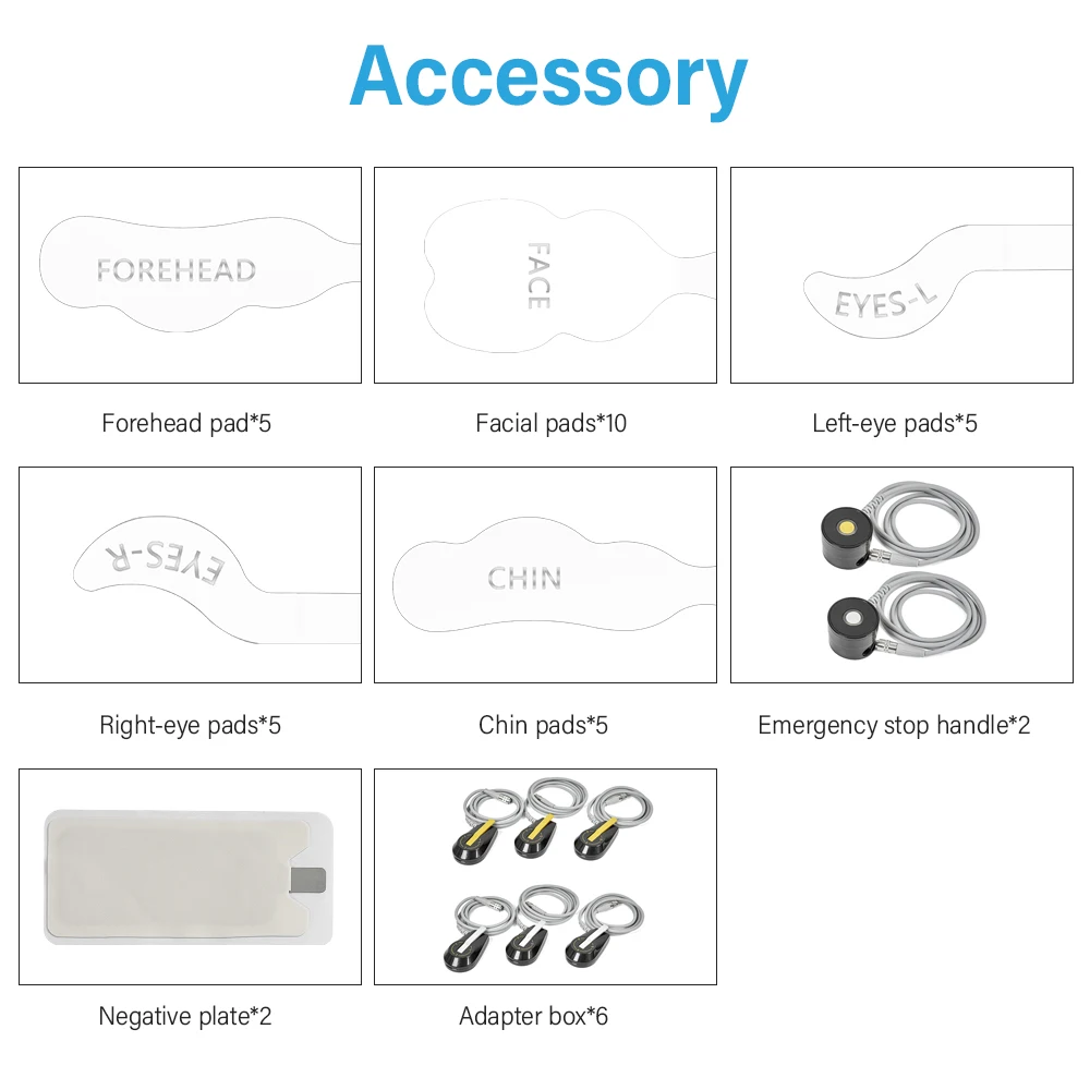 Professional No card 6 Handles EMRF Facial Lifting Muscle Toning Ems RF face lifting Machine for salon