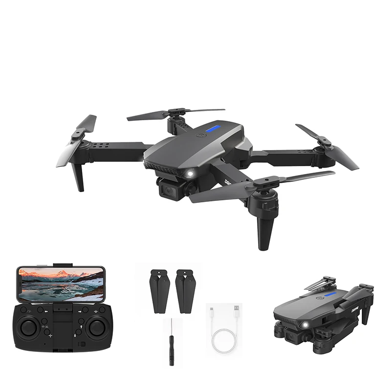 RC Дрон большой дальности e88 pro Дрон камера 4k hd высококачественный игрушечный Дрон 4k профессиональный hd дешевый и длинный