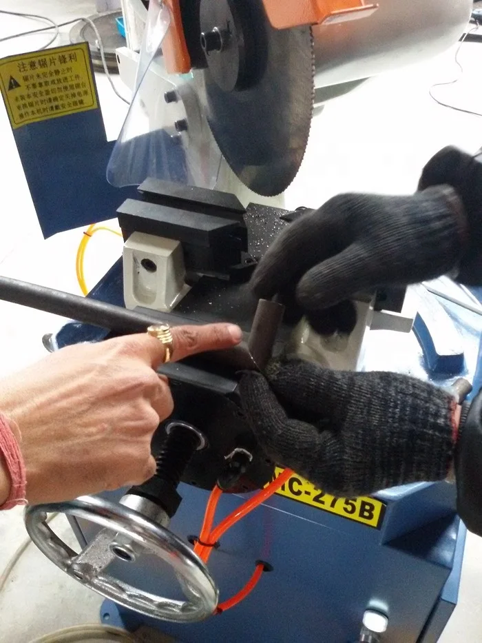 MC-315A Manual type universal saw blade disc cutting machine for tubes