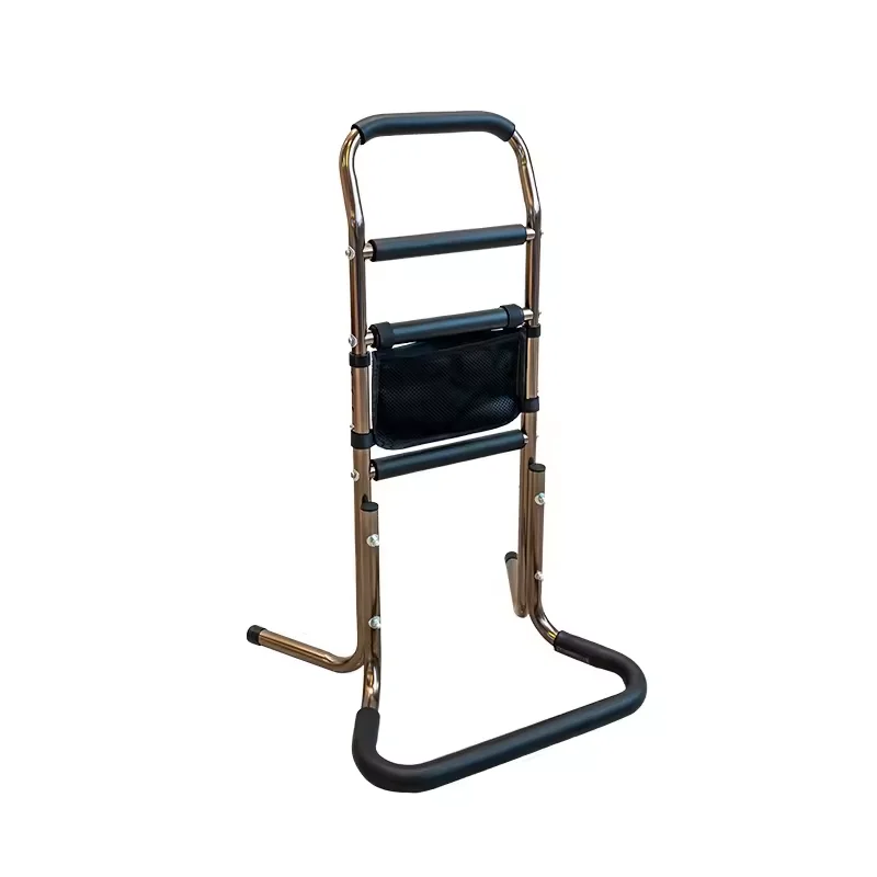 Chair Stand Assist Portable Bar Rise From Seated Adjustable Heights Aluminum Alloy Assist Rail Standing Aid for Elderly Adults