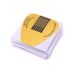 Horseshoe-shaped competitive edge dual form nails double thick nail Art Extension Tips nail form for Women Girls