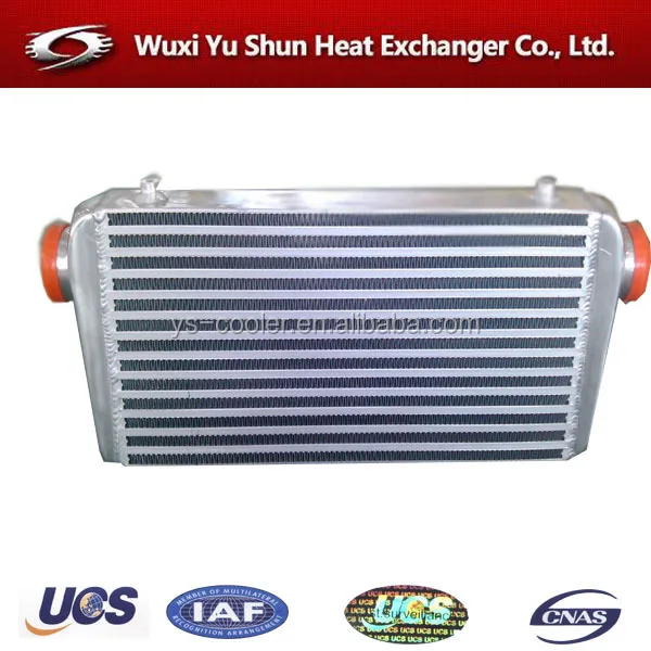 Высокопроизводительная алюминиевая паяная планка и пластинчатый интеркулер 600X300