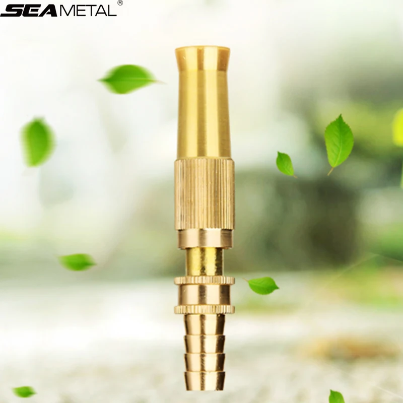 SEAMETAL садовая мойка автомобиля регулируемый латунный спринклер Распылительная насадка высокого давления водяной пистолет с быстрой