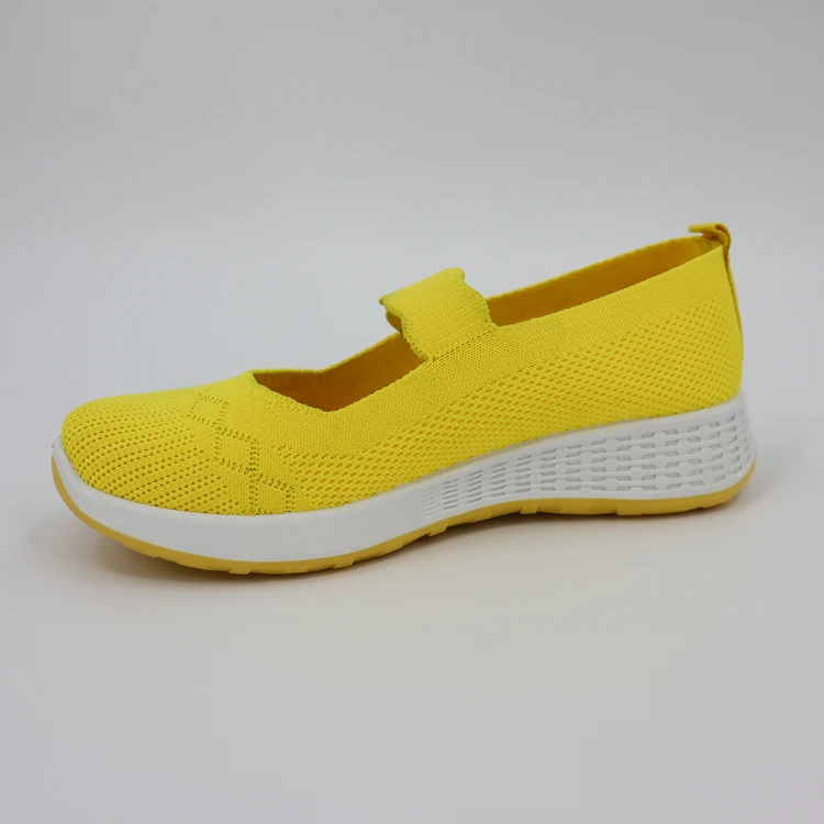 
new fashion mesh cushion knitting walking Spring cloth autumn comfort designs slip on customization shoes 