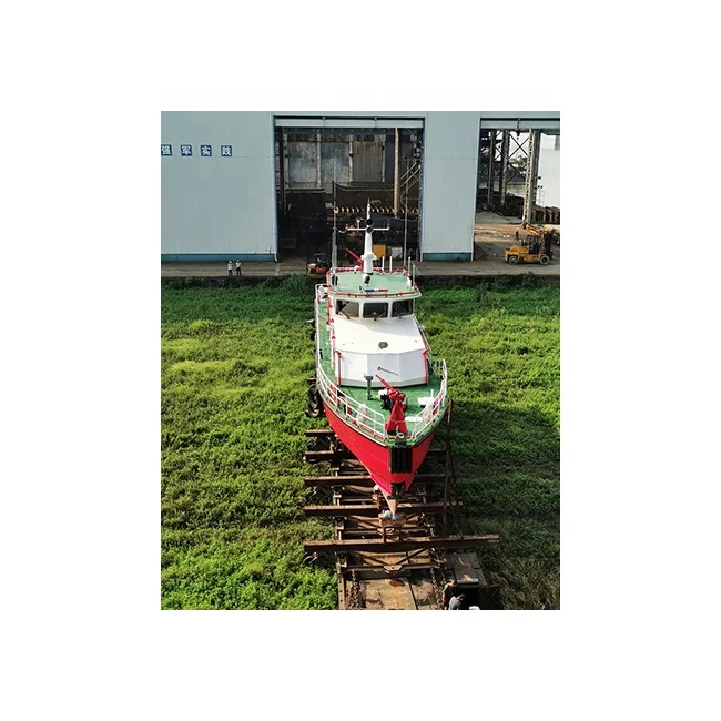 
27m fire boat for firefighting steel boat for coastal cruising aluminum boat for army military police 
