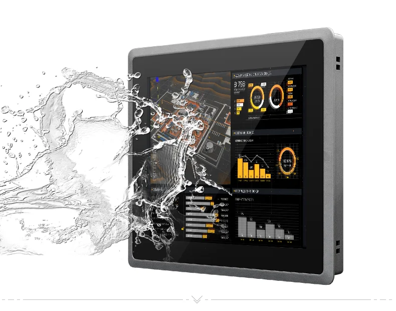 industrial HMI panel touch industrial pc waterproof all in one computer phoenix terminal win i3 i5 industrial panel pc 19 inch