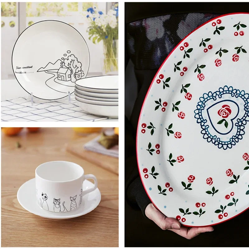 Pottery Art Underglaze Marker Pen Ceramic Pigment DIY Clay Painting Special Dot Craft Tools 8 Color